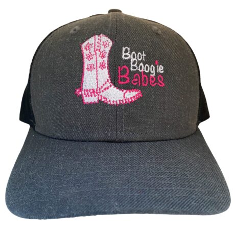 B3 Embroidered Grey Snapback Hat Front