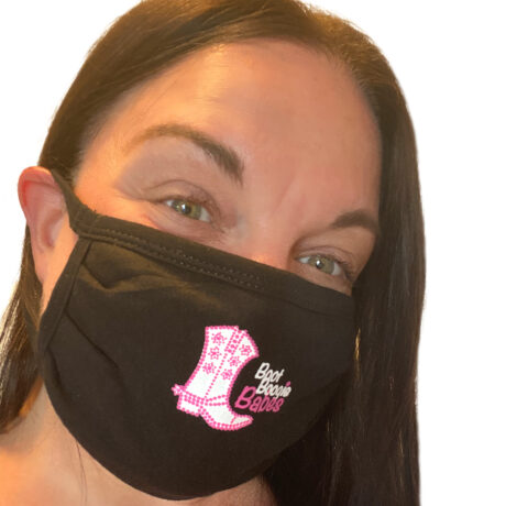 DeAnna in B3 Face Mask