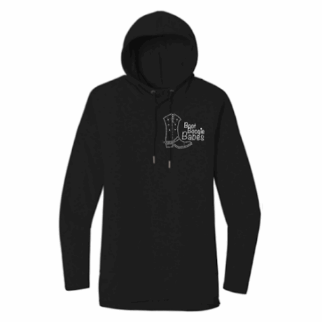 Black sweatshirt front