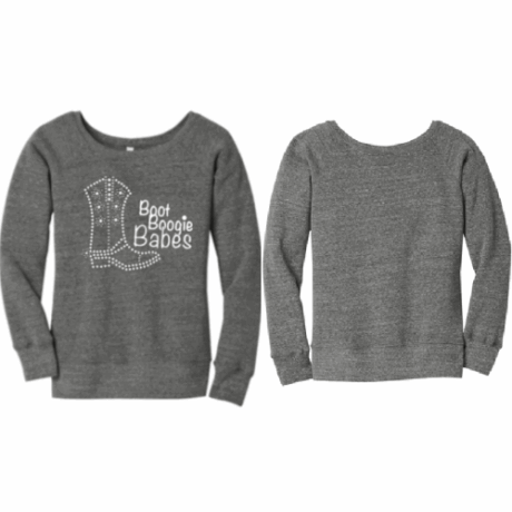 GREY SWEATSHIRT BOTH