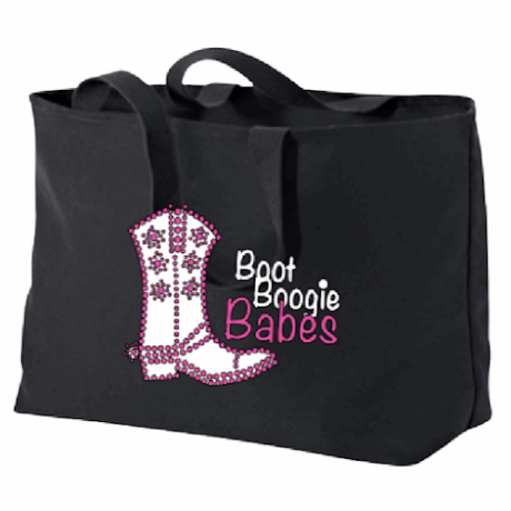 b3 black tote