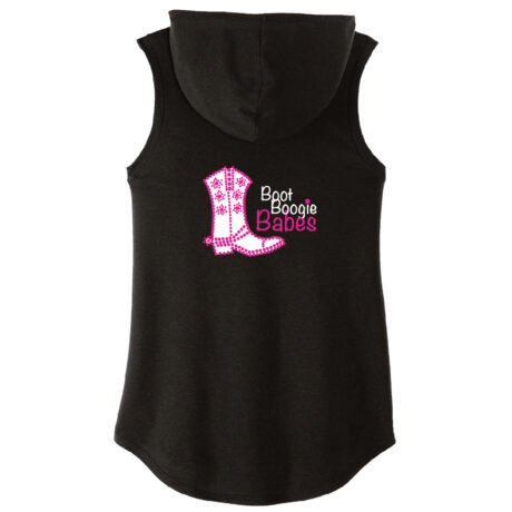 Boot Boogie Babes Sleeveless Hoodie Back