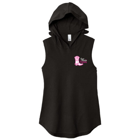 Boot Boogie Babes Sleeveless Hoodie Front