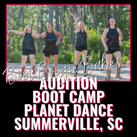 Boot Boogie Babes Audition Boot Camp, Planet Dance, Summerville, SC