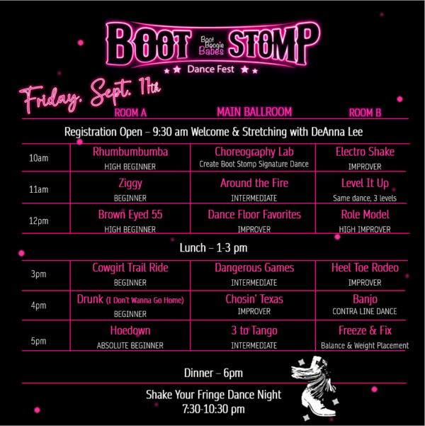 Boot Stomp Best Rate – Weekend Pass – Boot Boogie Babes