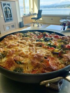 Whole Veggie Biscuit Bake